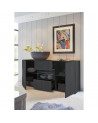 Buffet DAMIA 181 cm , gris