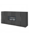 Buffet DAMIA 181 cm , gris