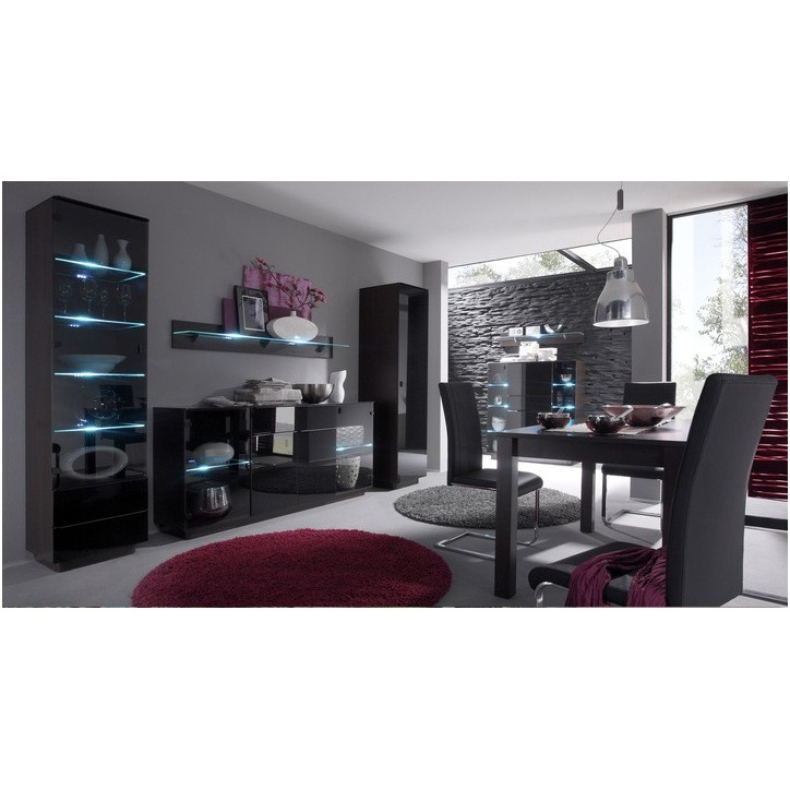 Conjunto de sala de estar em wengué GONSALO Conjunto de sala de estar em wengué GONSALO