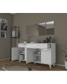 Buffet VIVEN 4portes et 2 tiroirs 180 cm blanc