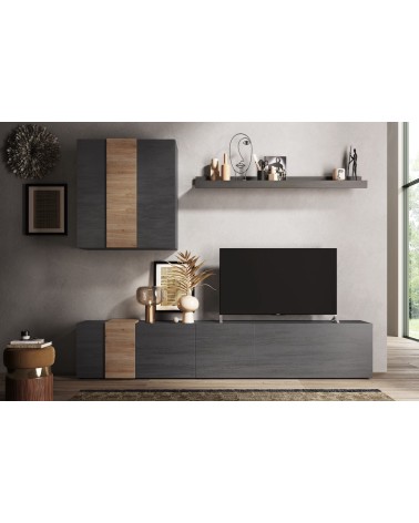 Ensemble meuble TV VENUS Titán/Kadiz 301cm