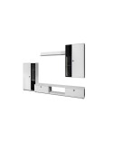 Ensemble meuble TV CALI 240 cm blanc