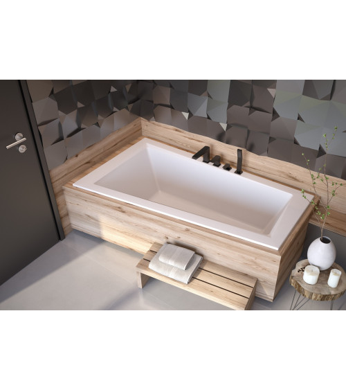 Vasca da bagno asimmetrica ULTIMA SLIM sinistra 150/160 cm