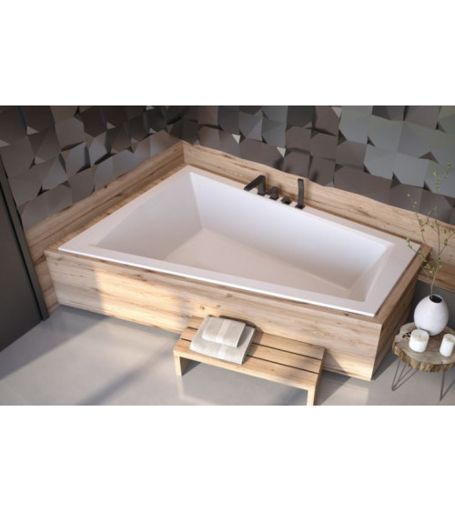 Linke Eckbadewanne ULTIMA DUO 170 oder 180 cm ultraschlank
