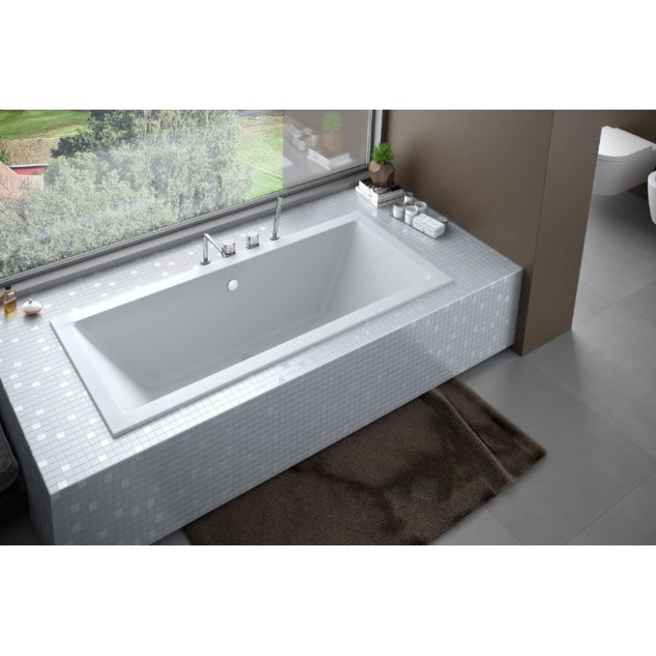 EMILIA ULTRA-SLIM Einbauwanne 155/165/170/175/180/190 cm