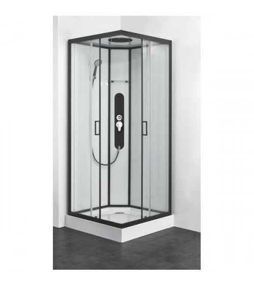 Doccia SCALA 90 * 90 * 215 cm nero