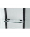 Cabine de douche VANDERA 90x90x225 cm NOIR