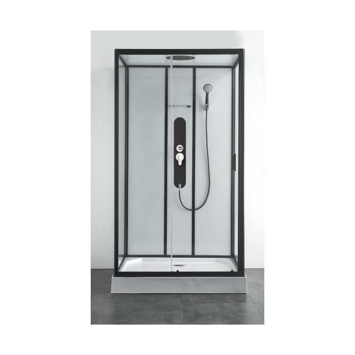 Cabina de ducha VANDERA III 120x80x225 cm montaje rápido