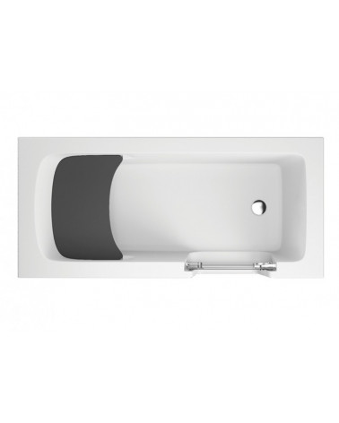 ADELAIDE ZWART inloopbad 160/170/180x75/80x54 cm
