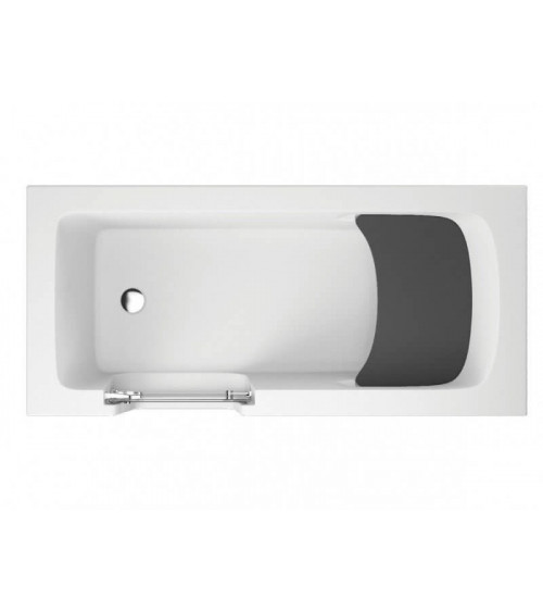 ADELAIDE II NERO Vasca da bagno con sportello 160/170/180x75/80x54 cm