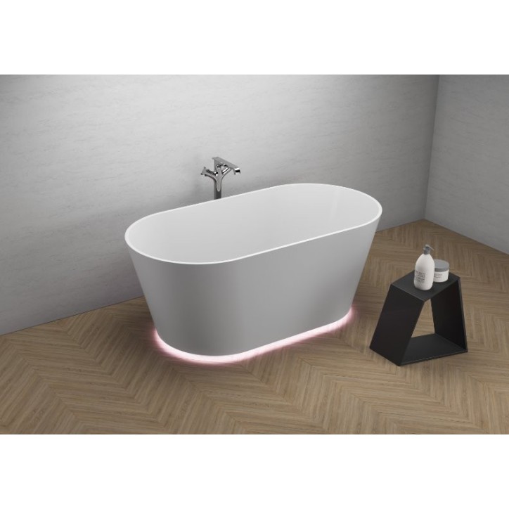 Bañera exenta LED ALBAREA 150 x 75 cm Bañera exenta LED ALBAREA 150 x 75 cm
