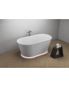 ALBAREA LED vapaasti seisova kylpyamme 150 x 75 cm