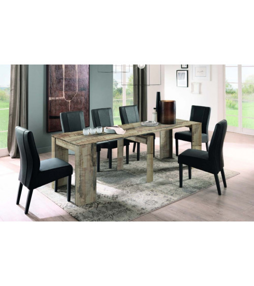 Mesa/consola extensível 54-252 cm poro