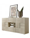 Buffet 2 portes 2 tiroirs DAMA chêne 181/84/43 cm