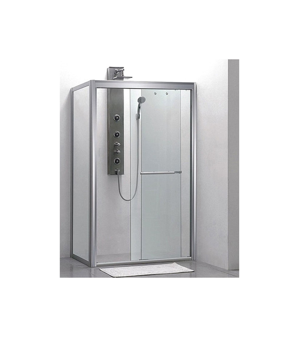 Quadrato della parete doccia SOVERE, 120 * 80 * 190 cm - design doccia parete - arredo bagno