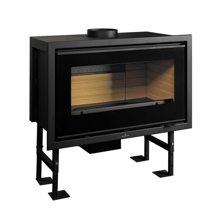 Inserto para chimenea de leña con turbina 14,5 kW FLORIDA