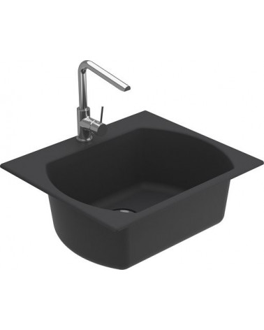 Americano I yksi pesuallas 635 x 559 x 221mm Antrasiitti