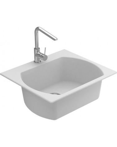 Lavello singolo Americano II 635 x 559 x 221 mm BIANCO