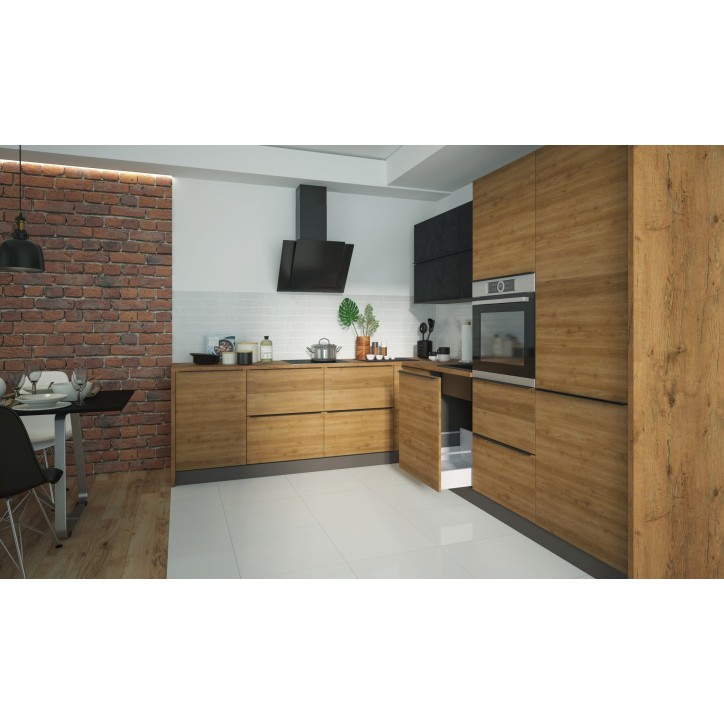 Conjunto muebles de cocina en L HENNELLY 450 cm a medida