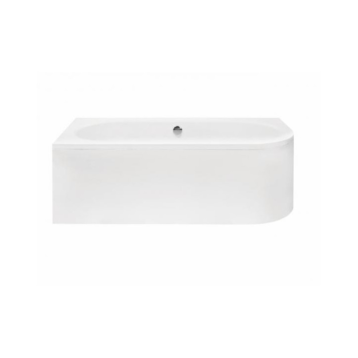 HILIO vasca da bagno asimmetrica sinistra  con pannello incluso 150/160/170/180