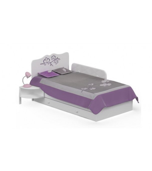 Cama ORCHID VIOLET 120 cm