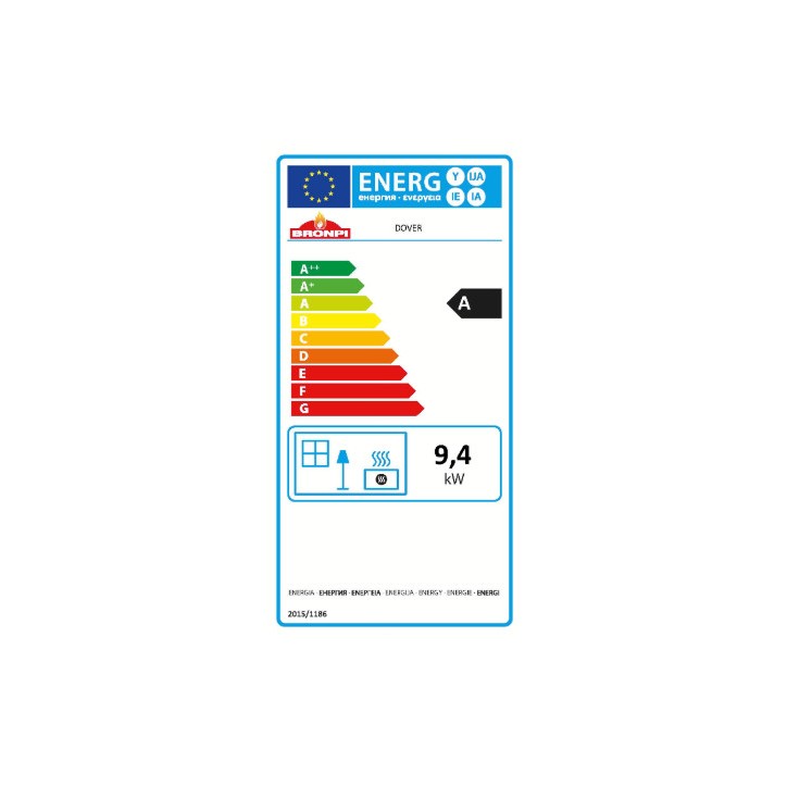Poêle à bois RONDO 9 kW