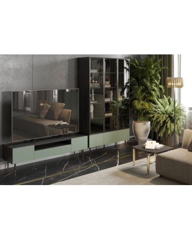 Meuble TV Impérial Vert - 160cm