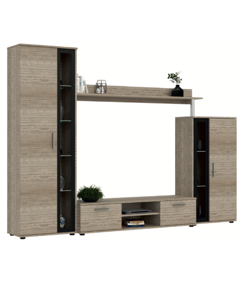 Ensemble Meuble TV Bentley - Chêne