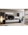 Ensemble meuble TV Box Sydney Blanc -  280cm