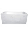 Baignoire à porte KASTRAKI 151x75x61 cm droit ou gauche