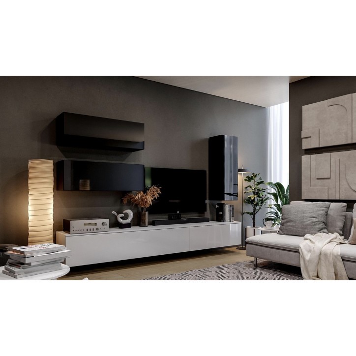 Ensemble meuble TV Box Berlin 280 cm