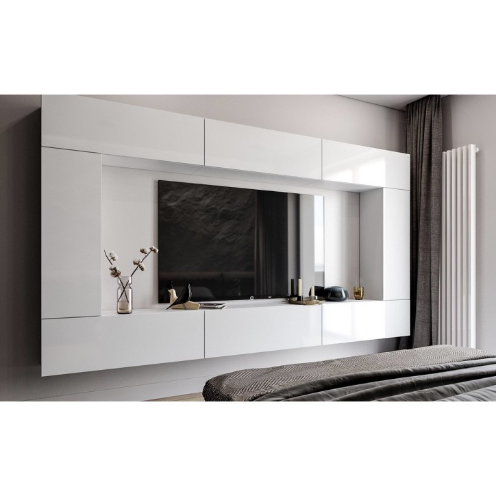 Ensemble meuble TV Box Rome - 315 cm