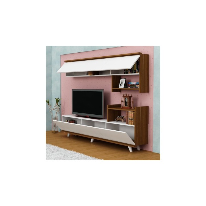 ARNETTI HAZAL 180 cm bianco e noce