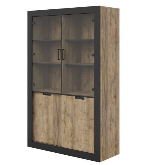 Salon Tudor - chêne et noir