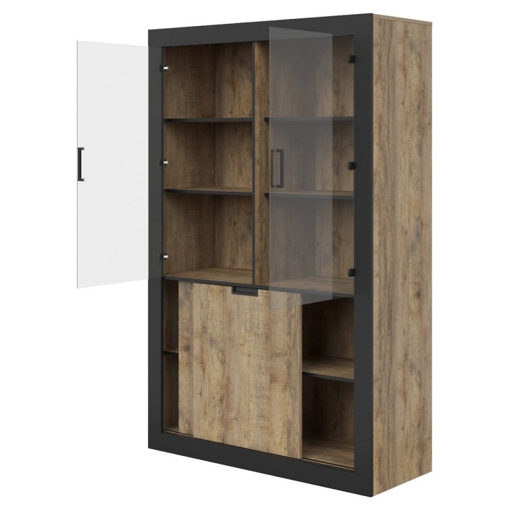 Salon Tudor - chêne et noir