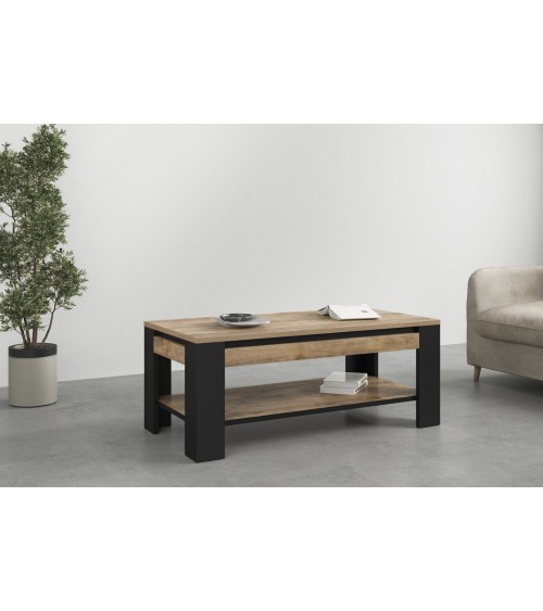 Salon Tudor - chêne et noir