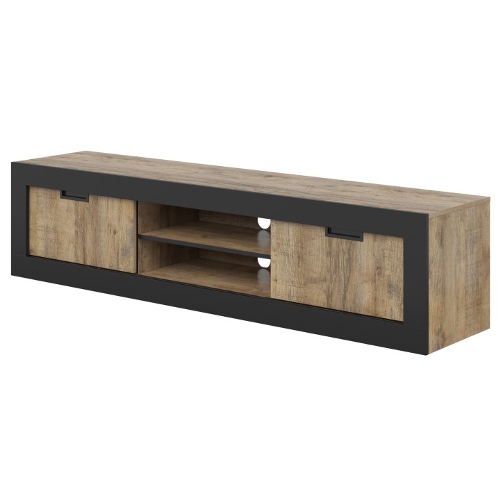 Salon Tudor - chêne et noir