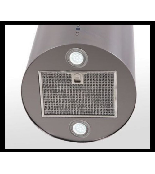 Hotte aspirante îlot OKCYL INOX 40cm