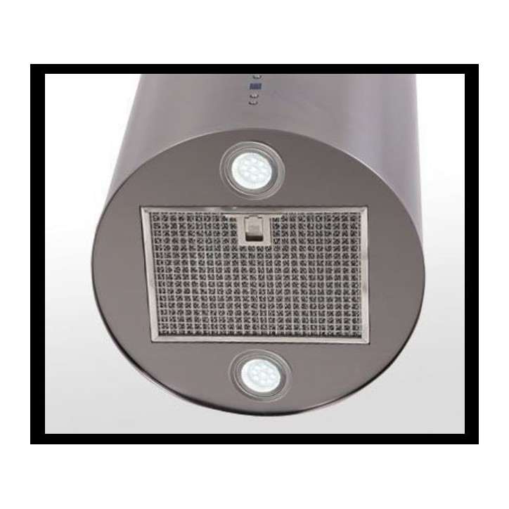 Hotte aspirante îlot OKCYL INOX 40cm