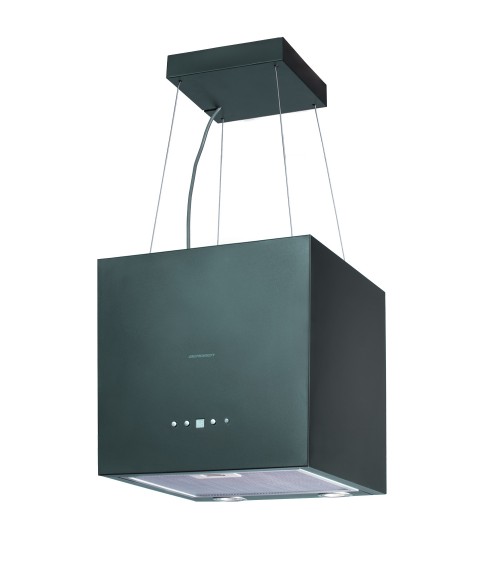 Hotte aspirante îlot SANDY 40cm Noir