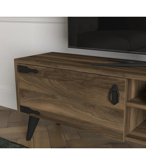 Meuble TV ANTHES 180 cm noyer