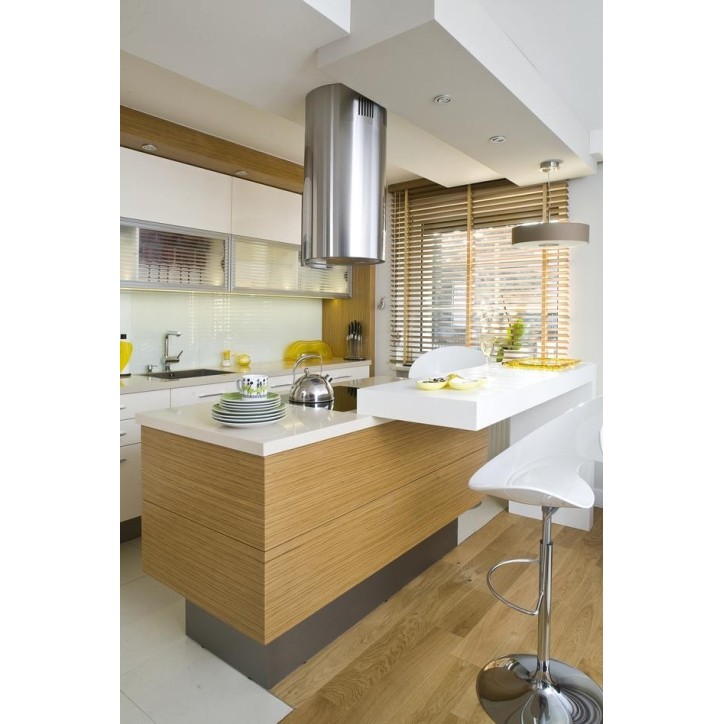 Hotte aspirante îlot ORWICK LUXE BLANCHE