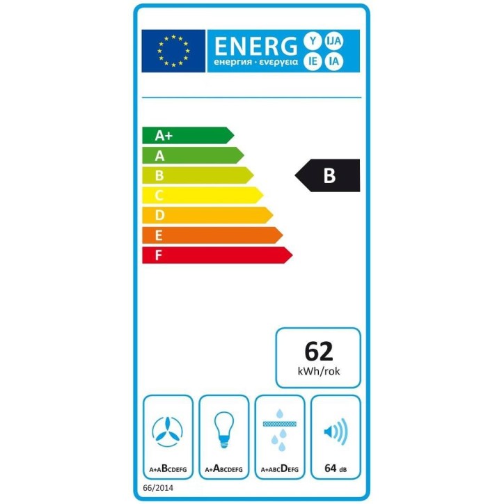 Hotte aspirante îlot ORWICK LUXE BLANCHE