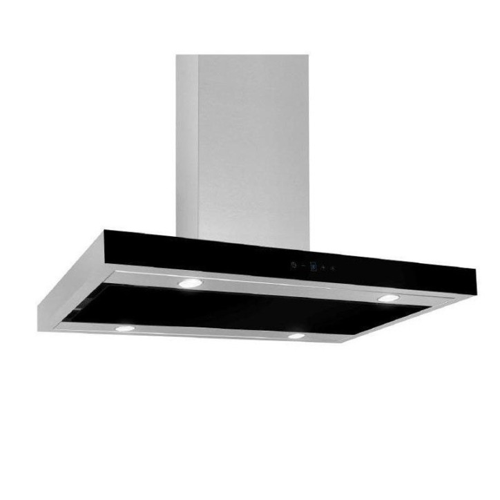 Hotte aspirante  ilot FENK BLACK 90cm