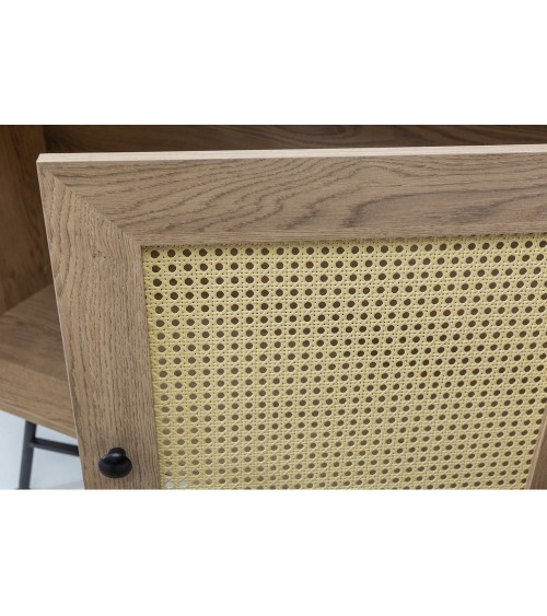 Buffet NALA 2portes et 3 tiroirs 160 cm marron