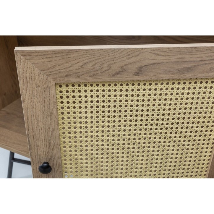 Buffet NALA 2portes et 3 tiroirs 160 cm marron