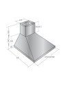 Hotte aspirante  CLAMIK 90 cm