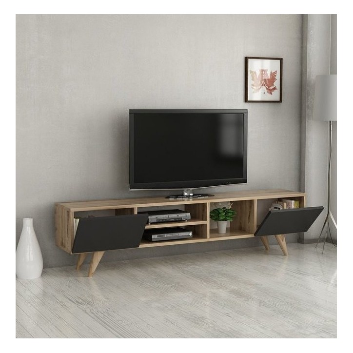 Meuble TV DORE Noir Meuble TV DORE Noir