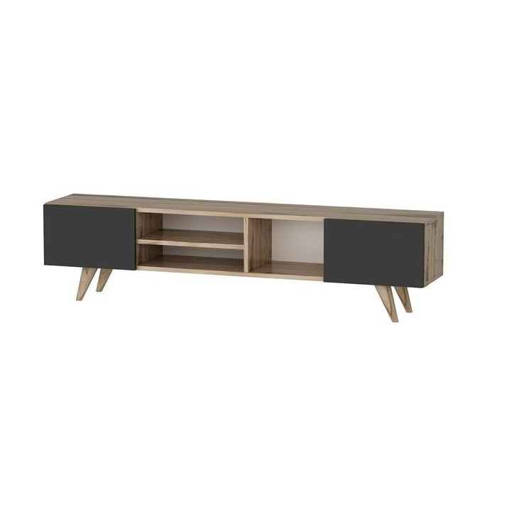 Meuble TV DORE Noir 160 cm Meuble TV DORE Noir 160 cm