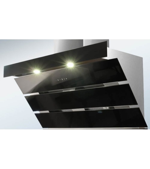 Hotte aspirante  SOLKAN BLACK 90 cm